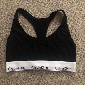 Calvin Klein sports bra